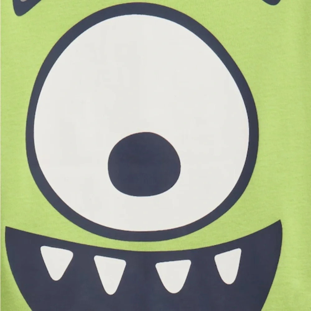 GAP Lime Green and Navy Monster Pajama Set